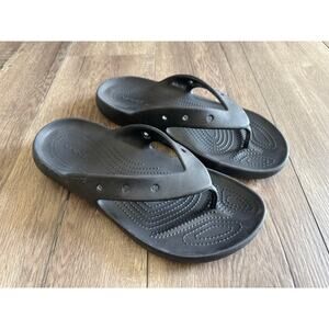 NWT Crocs M13 Classic Cozzzy Spray Dye Sandal Rainbow Faux Fur Lined Slide Shoes McDonald main image 4